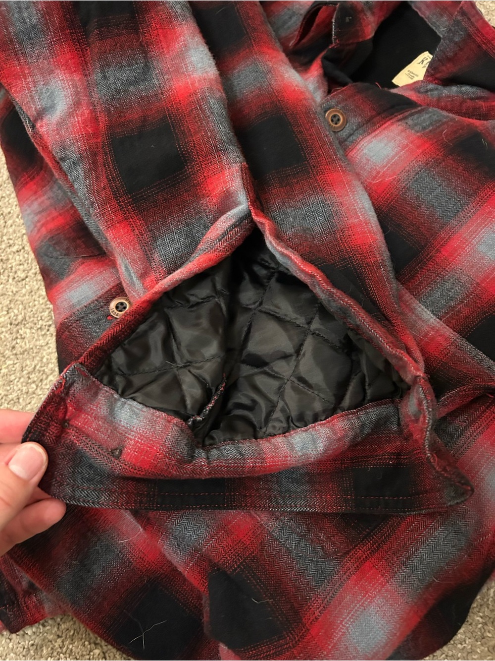 RedHead Button Down Flannel Jacket - Picture 7 of 7